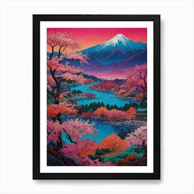 Mt Fuji 4 Art Print