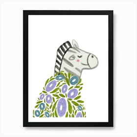 Zebra 1 Art Print