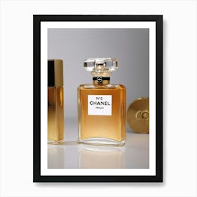 Chanel Perfume Bottle 1 Poster