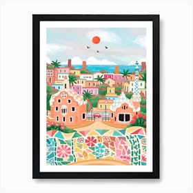 Barcelona, Spain Art Print