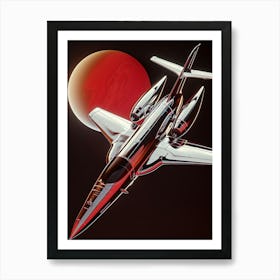 Jet Fighter Art Print