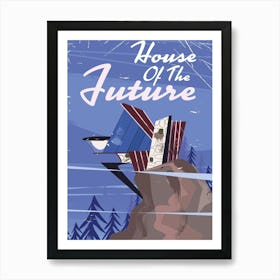 1950s House Of The Future Poster