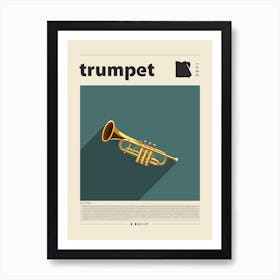 Trumpet Art Print