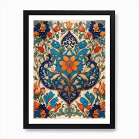 Turkish Tile Art Print