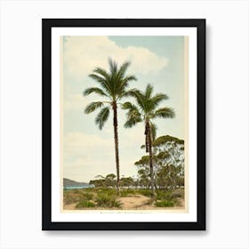 Esperance Beach Australia Vintage Art Print