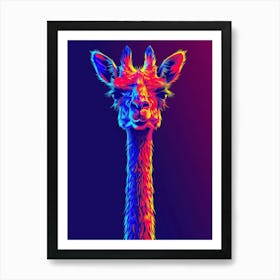 Giraffe Art Art Print