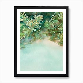 Acropora Microphthalma Storybook Watercolour Art Print