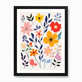 Floral Bouquet 1 Art Print