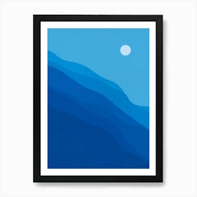 Mountains landscape 2 Art Print