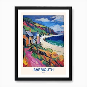 Barmouth Wales 2 Uk Travel Poster Art Print