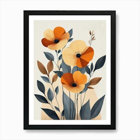 Poppies Canvas Print 22 Art Print