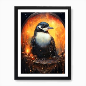 Bird In A Glass Art Print