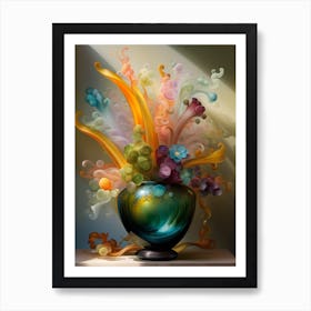 Vase Of Flowers Art Print