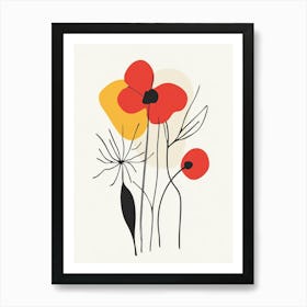 Poppies 88 Art Print