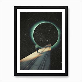 Escaping Into The Void Art Print