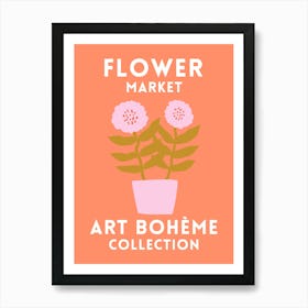 flower market Art Print