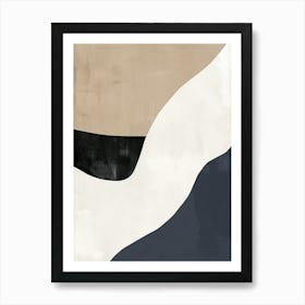 BeigeS Voice Minimalist Style Art Print