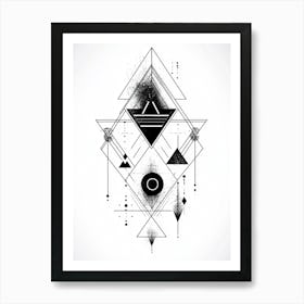 Abstract Geometric Design 2 Art Print