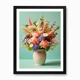 Vase Of Flowers Art Print