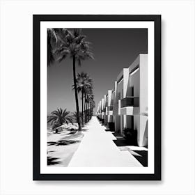 Marbella, Spain, Photography In Black And White 4 Art Print