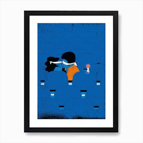 Cinema Lovers Art Print