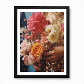 Bouquet Of Flowers Art Print