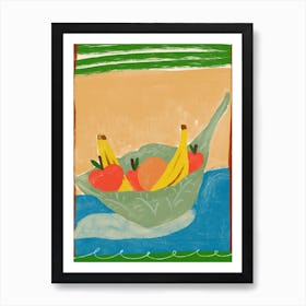 Still Life With Fruit Art Print