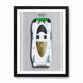 917 Prototype On Track Art Print