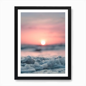 Sea Sunset Art Print