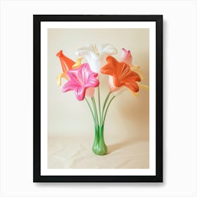 Dreamy Inflatable Flowers Lily 4 Art Print