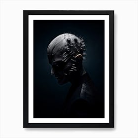 Cyberpunk Silhouette Art Print