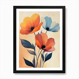 Poppies 42 Art Print