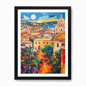 Rome Italy 1 Fauvist Painting Art Print