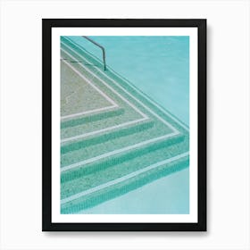 Palm Springs Pool Day Ii Art Print