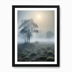 Misty Morning 10 Art Print