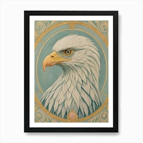 Eagle Head Art Print