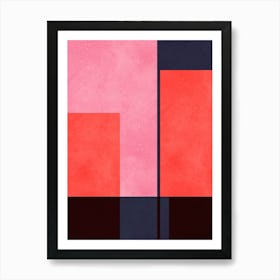 Modern geometric art 10 Art Print