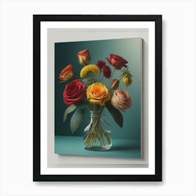 Flowers In A Vase Art Print