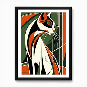 Cat Art Art Print