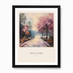 Royal Park Kyoto 2 Vintage Cezanne Inspired Poster Art Print