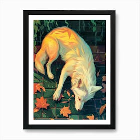 White Wolf 2 Art Print