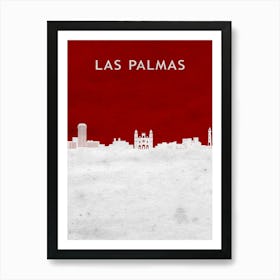 Las Palmas Spain Art Print