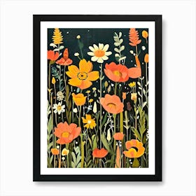 Wildflowers 32 Art Print