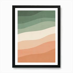 Minimal Waves 149 Art Print