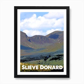 Slieve Donard, Mountain, UK, Mourne Moutains, Nature, Climbing,, Northern Ireland, Wall Print, Art Print
