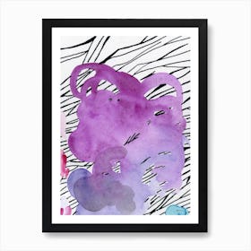 Purpura Art Print