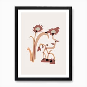 Wild Flower Garden Art Print