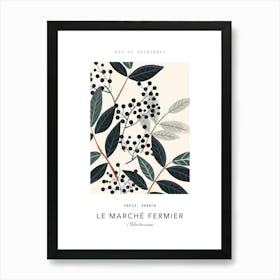 Elderberries Le Marche Fermier Poster 2 Art Print