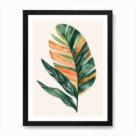 Tropical Leaf 3 Art Print