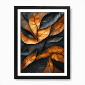 Leaves Of Autumn 3 Art Print